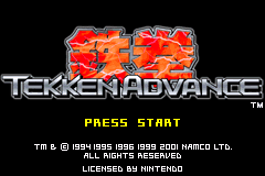 铁拳A Tekken Advance(US)(Namco)(64Mb)